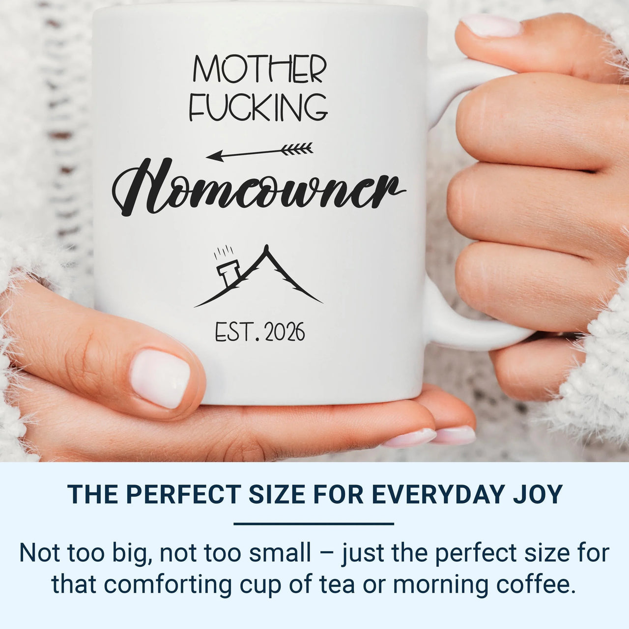 Funny New Homeowner Mug – Housewarming Gift | Custom Ceramic Coffee Cup