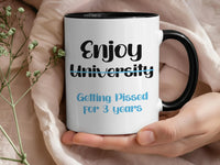 Funny University Mug – Cheeky Student Gift | Freshers & Birthday Present