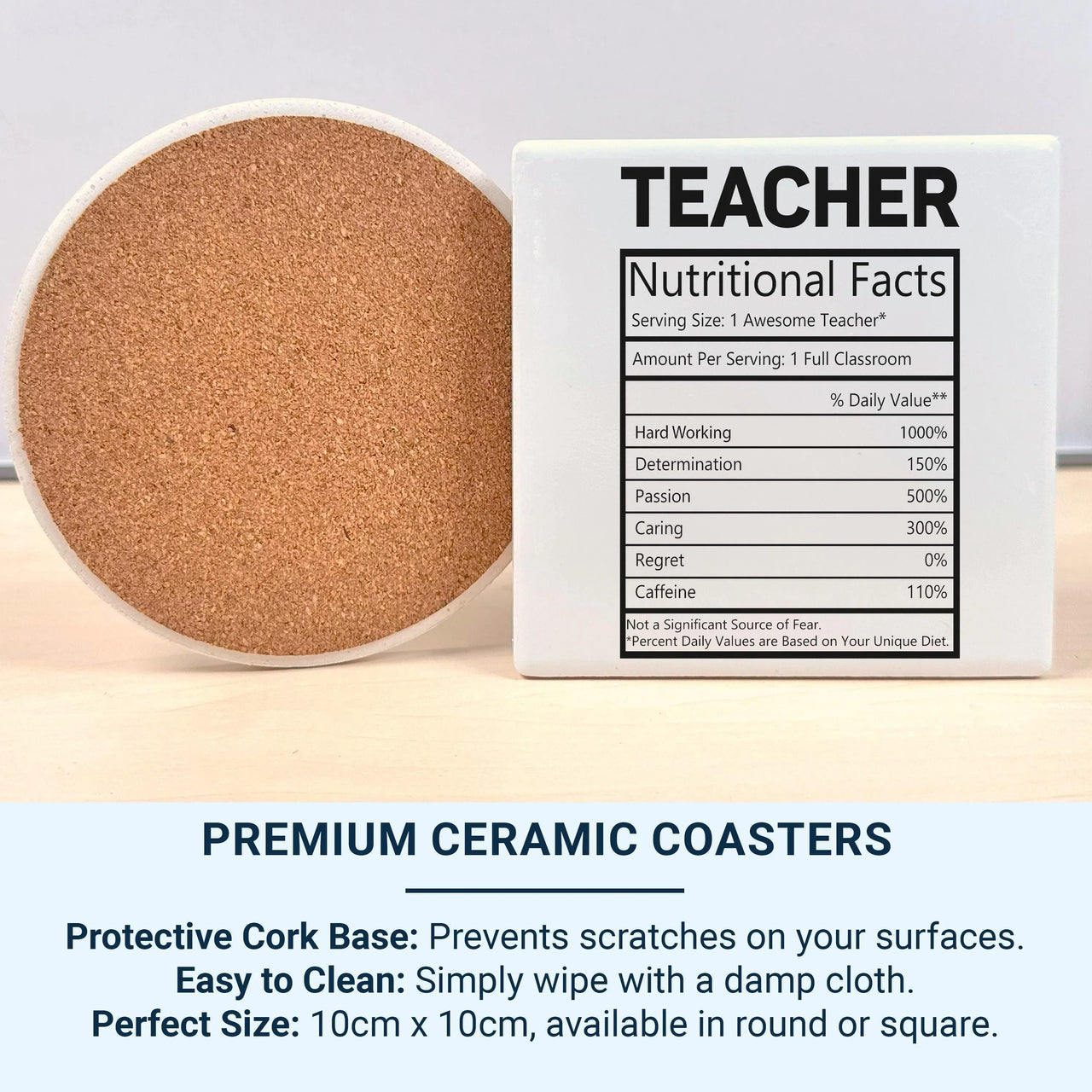 Teacher Appreciation Mug – Funny Teacher Gift | Personalised Ceramic Coffee Cup