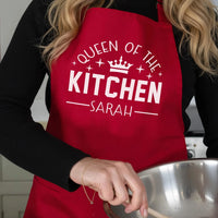 Personalized Kitchen Apron – Custom Cooking Apron with Adjustable Fit & Vinyl Print