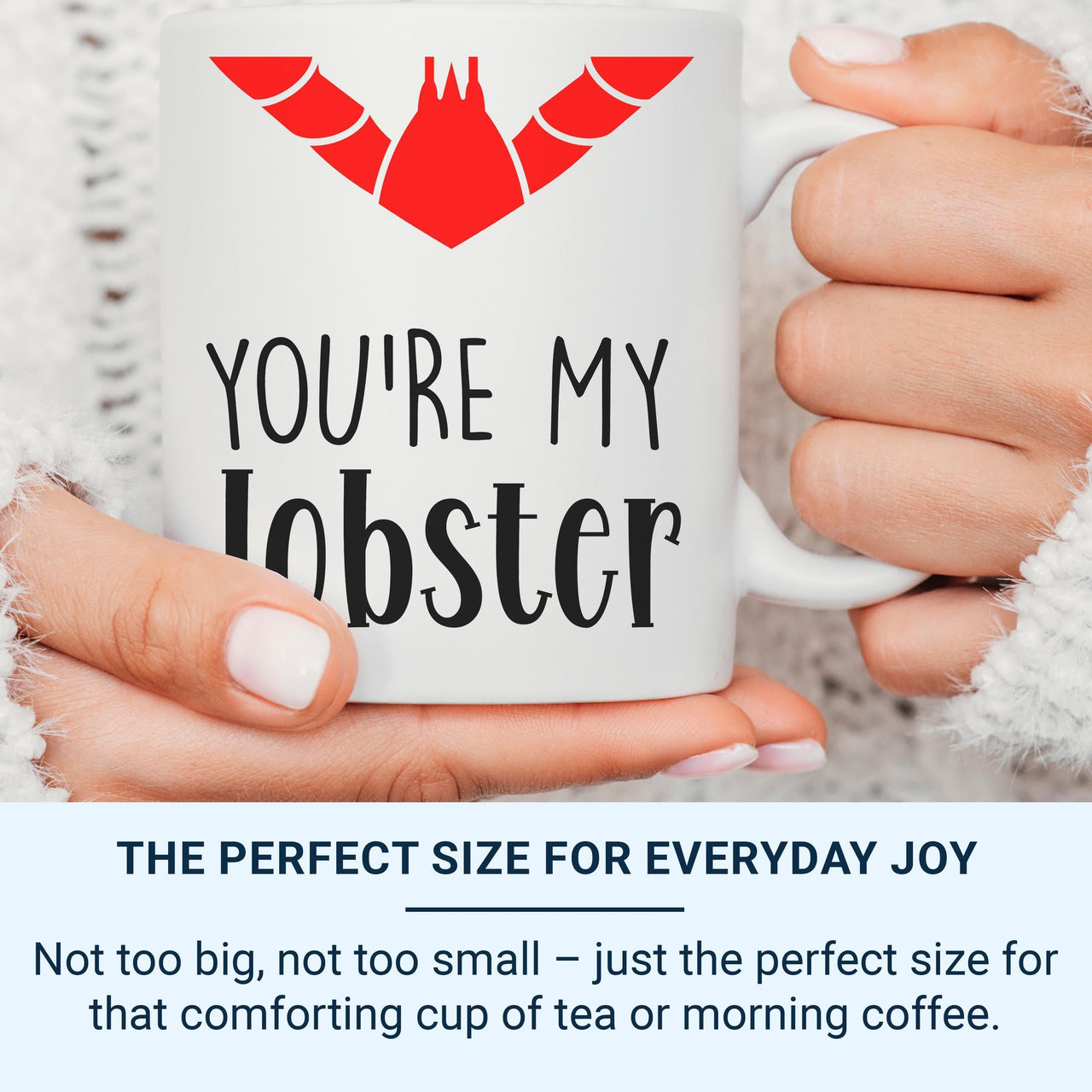You’re My Lobster Mug – Romantic Couples Gift with Iconic Friends Reference – Anniversary, Valentine’s and Cosy Night_In Keepsake