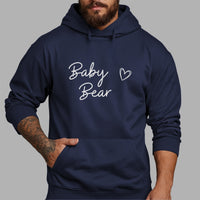 Baby Bear Iron-On Transfer shown on a hoodie