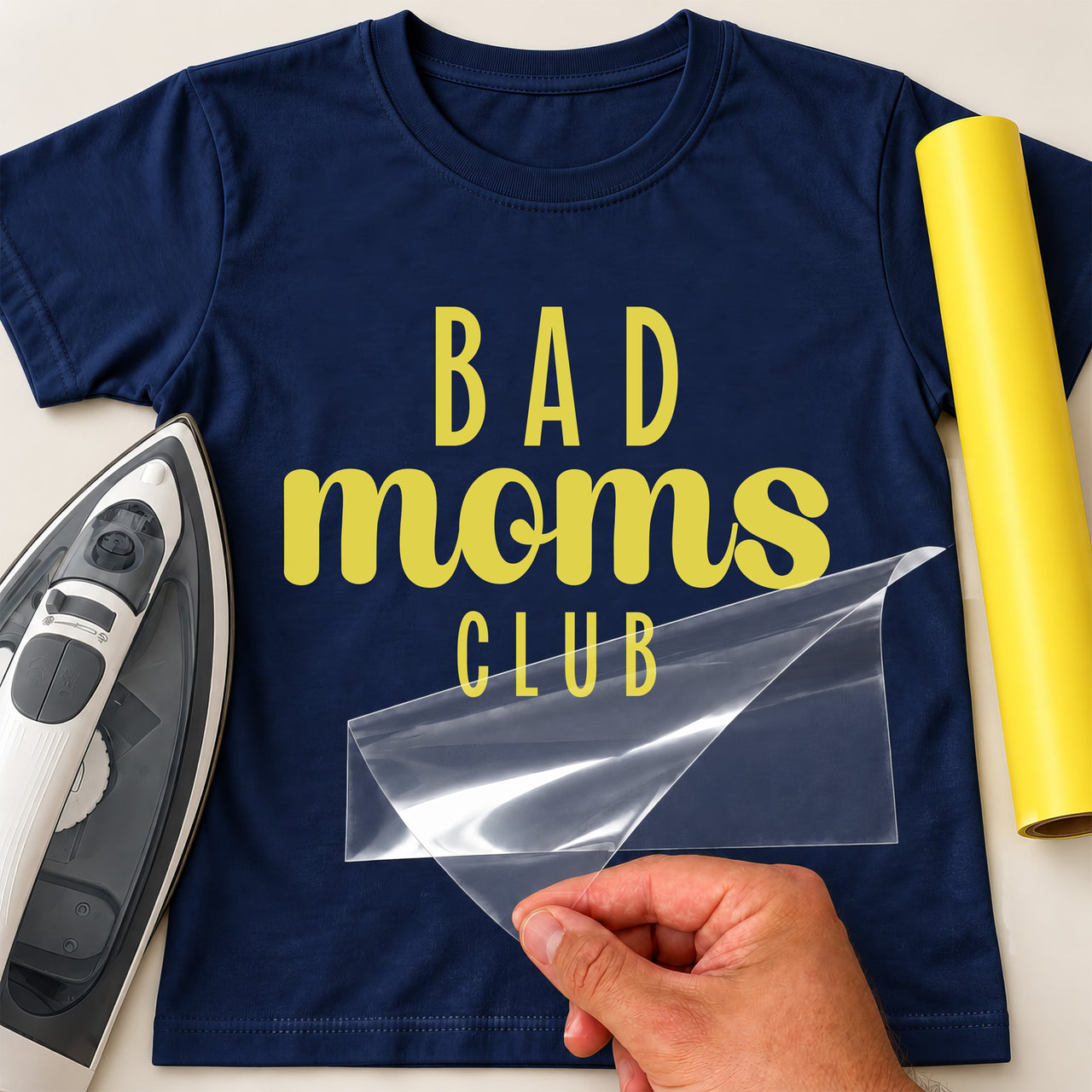 Bad Moms Club Iron-On Transfer