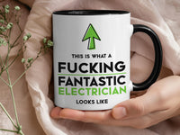 Personalised Photo Mug - Custom Picture Gift for Everyday Use and Memory Moments - Bright Print, Name/Date Option