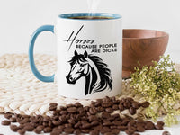 Equestrian Horse Mug - Perfect Birthday or Christmas Gift - Cute Horse Coffee Cup for Owners & Enthusiasts
