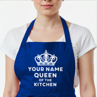 Thumbnail for Bespoke Monarch of the Cookery Apron - Culinary Gift - Customisable - DENMARY