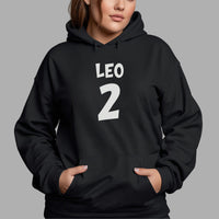 Birthday Crown Number Iron-On Transfer shown on a hoodie