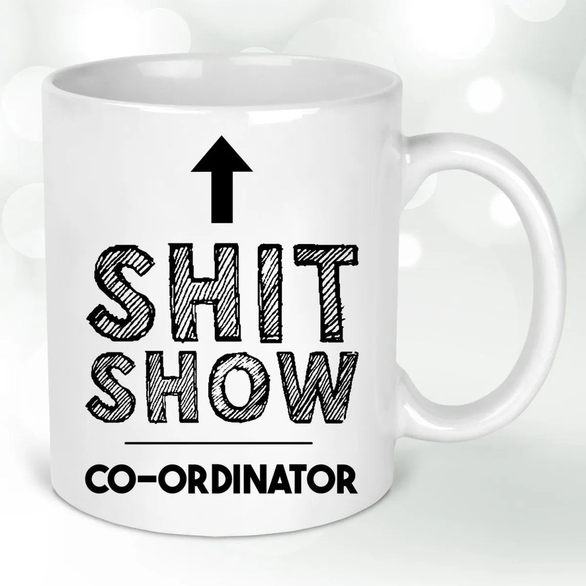 Boss's Shit Show Mug - Humorous Office Gift - Manager Present - New Job Cup - DENMARY