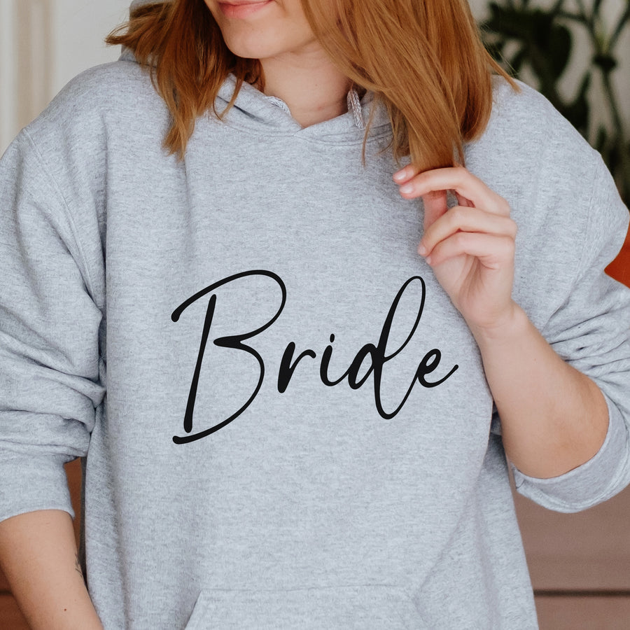 Bride Gothic Iron-On Transfer - Ready-Made Wedding Design - photo of the finished product