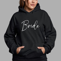 Bride Iron-On Transfer shown on a hoodie