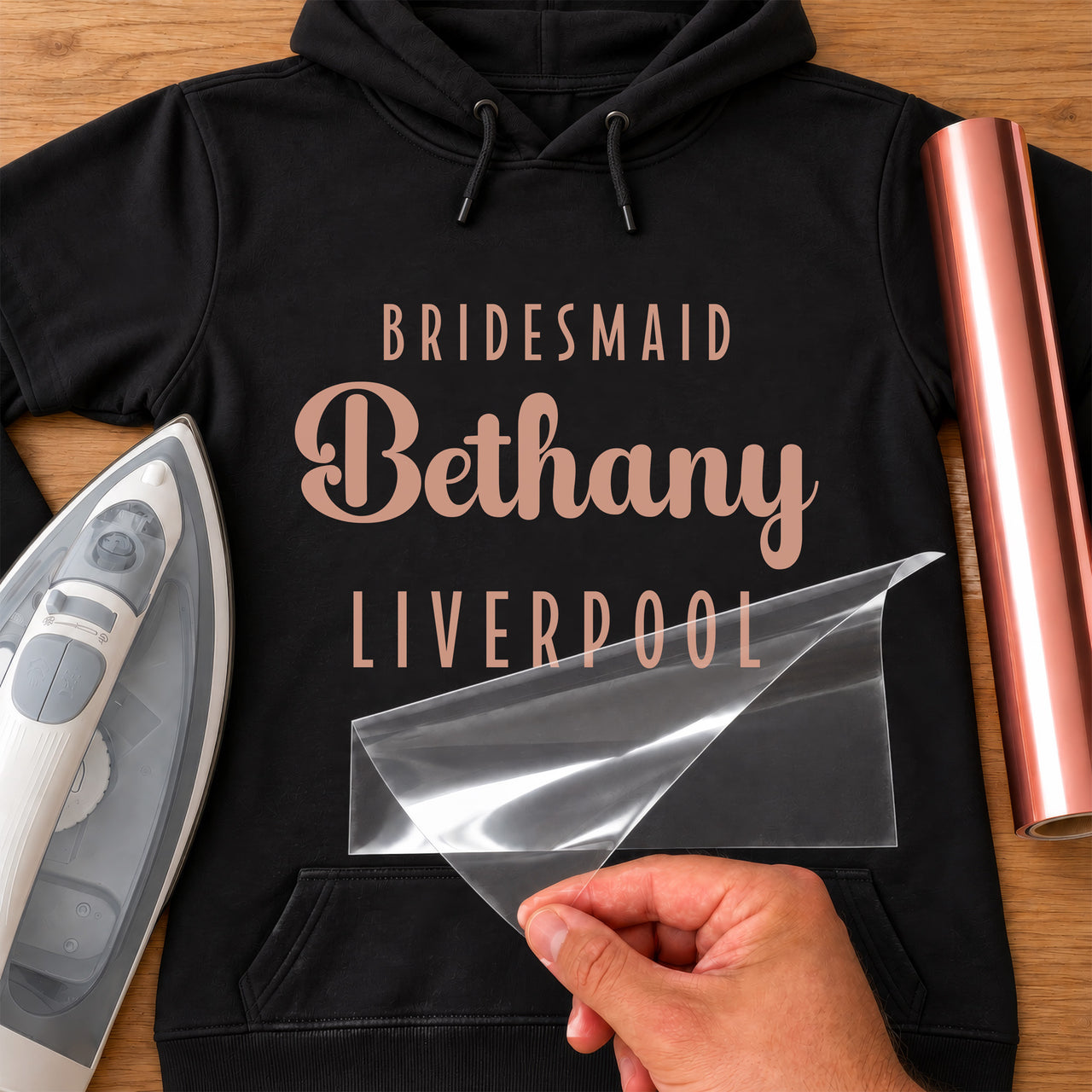 Bridesmaid Hen Party Iron-On Transfer | Hen HTV UK