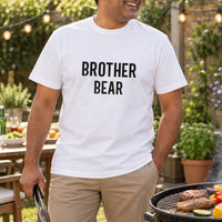 Brother Bear Iron-On Transfer, shown on a white t-shirt