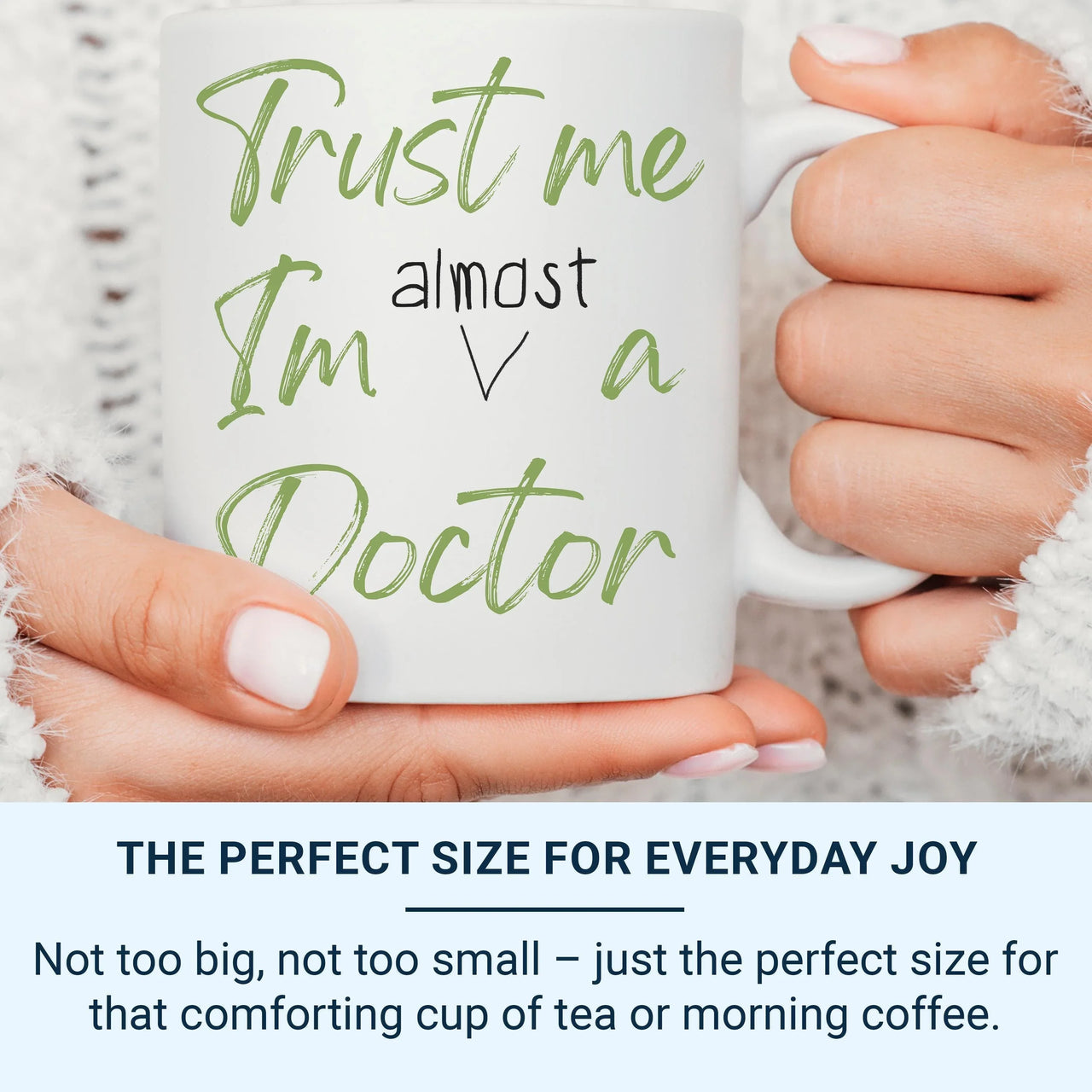 Almost Doctor Mug – Funny Med Student Gift | Graduation & Study Break Mug