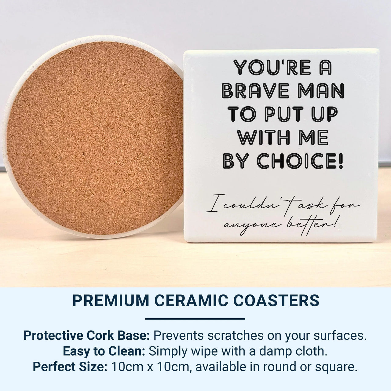 Funny Partner Mug – Cheeky Anniversary Gift With Bold Script Design & Romantic Message