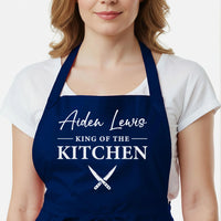 Matching Couples Aprons – His And Hers Adjustable Fit | Personalised Kitchen Gift