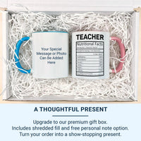 Teacher Appreciation Mug – Funny Teacher Gift | Personalised Ceramic Coffee Cup