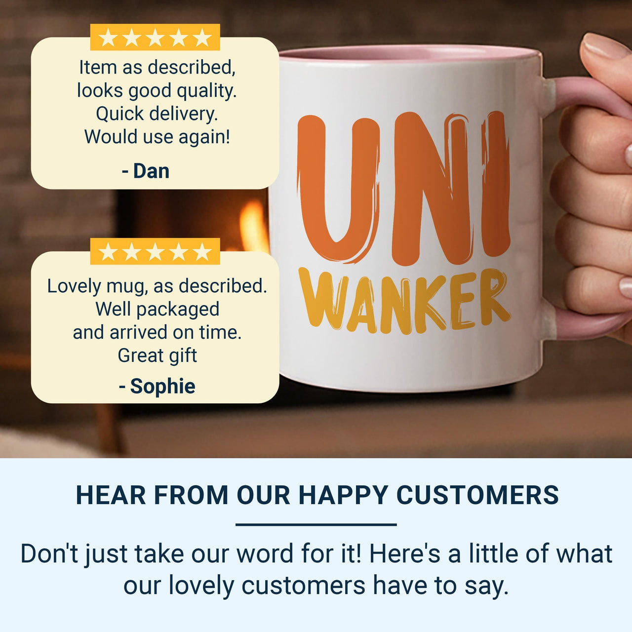 Personalised Photo Mug – Custom Picture Cup for Birthdays, Christmas and Memorial Keepsakes – Vivid Durable Print