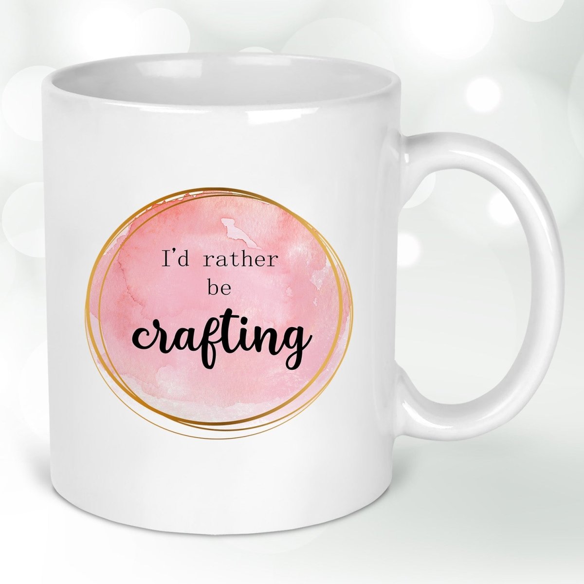 Crafters' Delight Coffee Mug - Ideal Crafting Companion - Unique Gift Idea - DENMARY