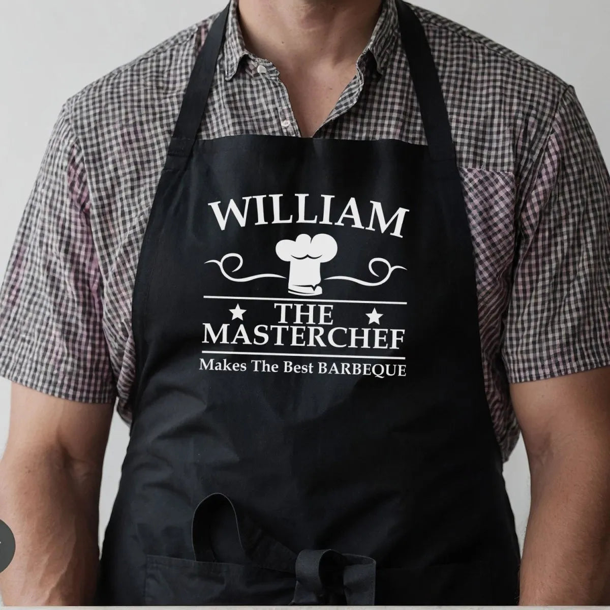 Culinary Genius Customisable Apron - Chef's Essential - Bespoke Design - DENMARY