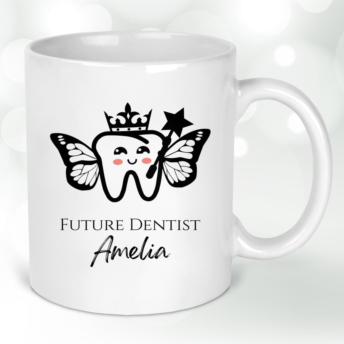 Custom Dentistry Mug - Graduation Present - Aspiring Dentist - Motivational Design - DENMARY