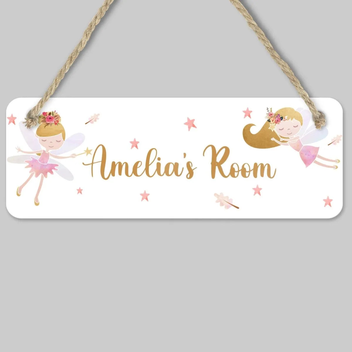 Custom Fairy Room Plaque - Birthday - Christmas - Daughter - Niece - DENMARY