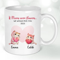 Thumbnail for Customisable Mummy Mug - Cute Cats - 'Best Mum Ever' Keepsake - DENMARY