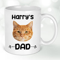 Thumbnail for Customised Cat Mug - Pet Lover's Birthday Present - Unique Feline Portrait - DENMARY