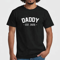 Thumbnail for Customised Dad T-Shirt - Father's Day Tee - New Father Present - Est. Year - DENMARY