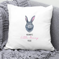 Thumbnail for Customised Easter Bunny Cushion - Child's Room Decor - With Name - DENMARY