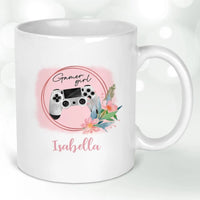 Thumbnail for Customised Gaming Mug - Birthday Surprise - Gamer Girlfriend - Cute Design - DENMARY