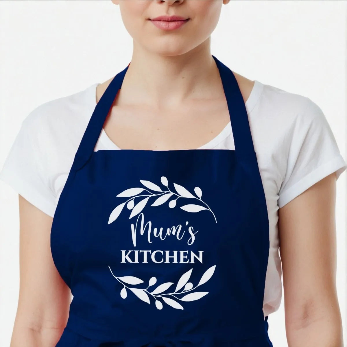 Customised Kitchen Apron - Gift for Mum - Nan - Gran - Baking Design - DENMARY