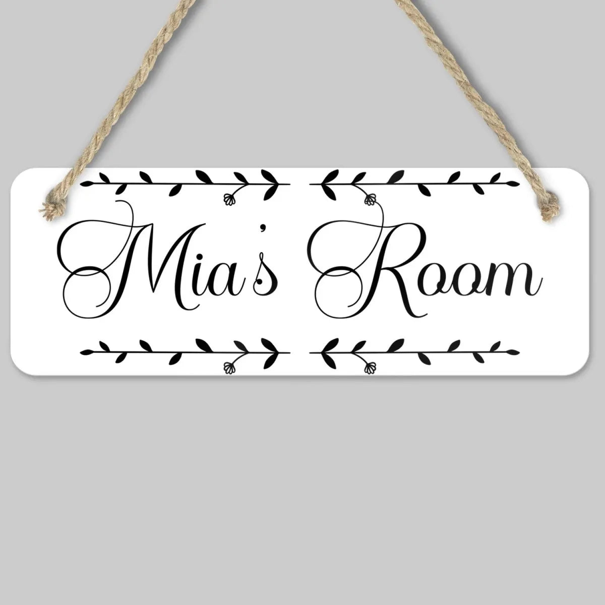 Customised Name Plaque - Teen Bedroom Sign - Ideal Birthday or Christmas Gift - DENMARY