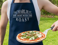 Personalised Holiday Apron - Custom Name & Funny Christmas Quote, Durable Cotton Blend