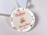 New Home Gingerbread Ornament - First Christmas Keepsake for Couples & Housewarming