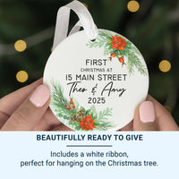 First Christmas Ornament – Personalised Christmas Gift | New Home Keepsake