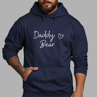 Daddy Bear Iron-On Transfer shown on a hoodie