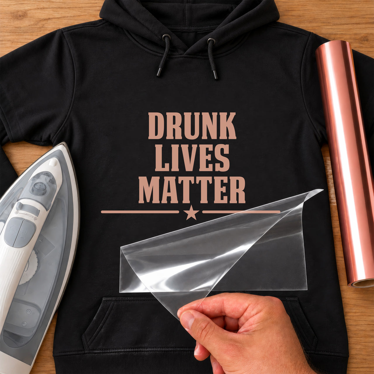 Drunk Lives Matter Iron-On Transfer - Party Slogan Design