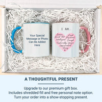 Positive Affirmations Mug – Motivational Ceramic Tea Cup | Self Care Gift