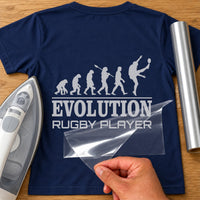 Evolution Rugby Player Iron-On Transfer - DENMARY HTV