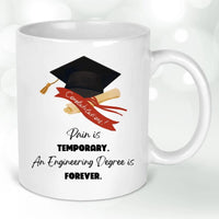 Thumbnail for Forever Engineer Degree Mug - Motivational Gift - Student Inspiration - DENMARY