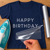 Happy Birthday Script Iron-On Transfer