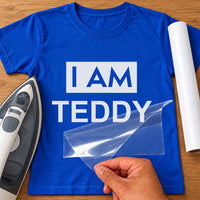 Blue T-shirt mockup with 