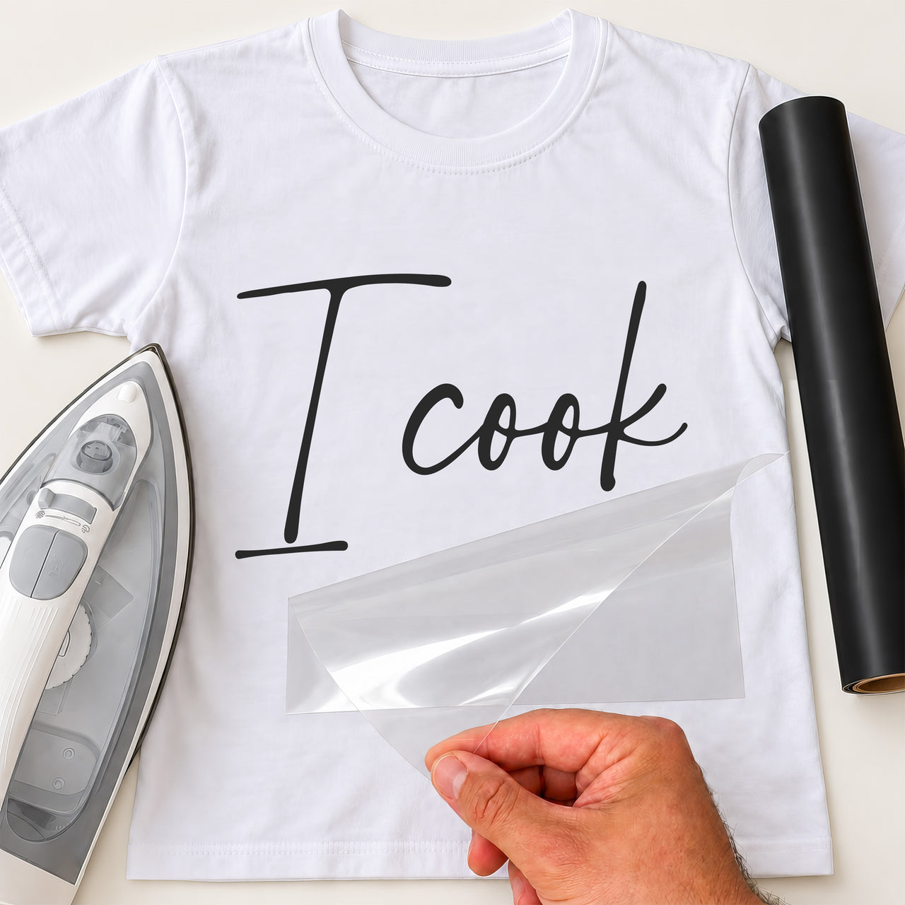 I Cook Iron-On Transfer