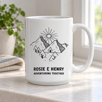 Personalised Mountain Range Ceramic Mug - detail 13