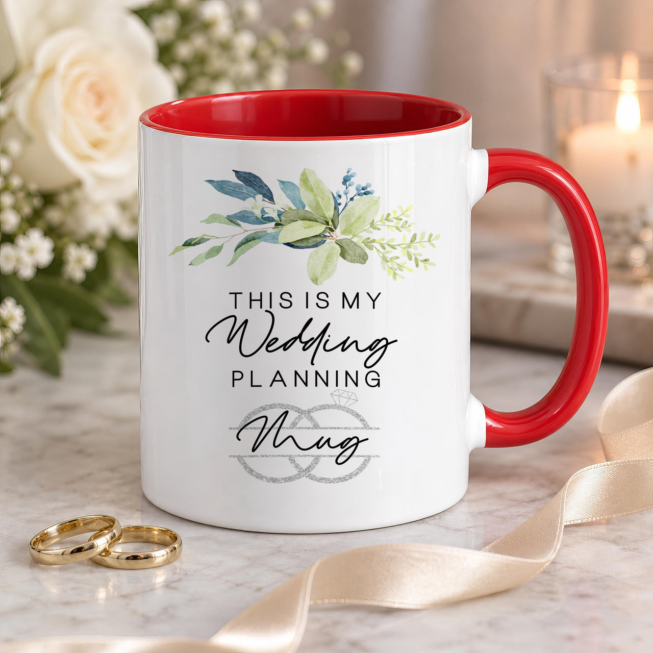 Personalised Wedding Planning Ceramic Mug - detail 8