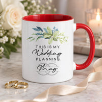 Personalised Wedding Planning Ceramic Mug - detail 8