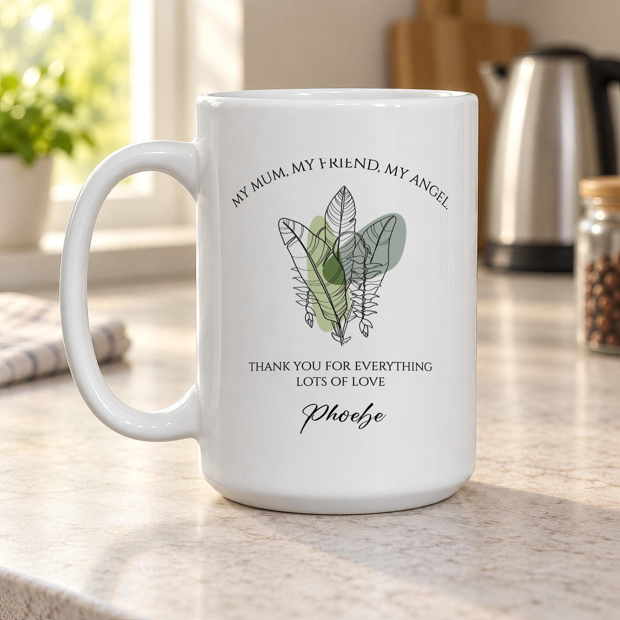 Personalised My Mum My Friend Ceramic Mug - detail 13