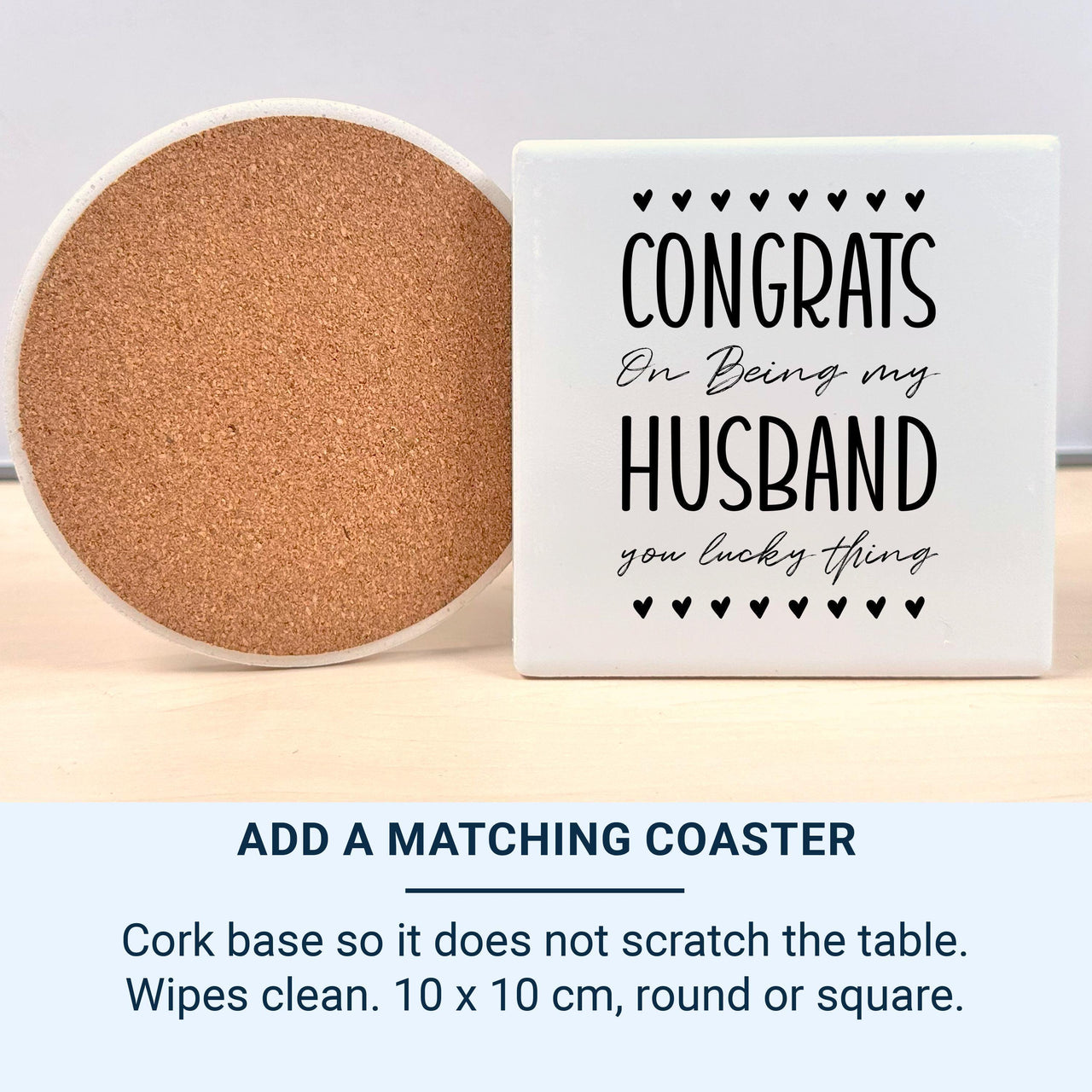 Congrats on Being My Husband Ceramic Mug - detail 3