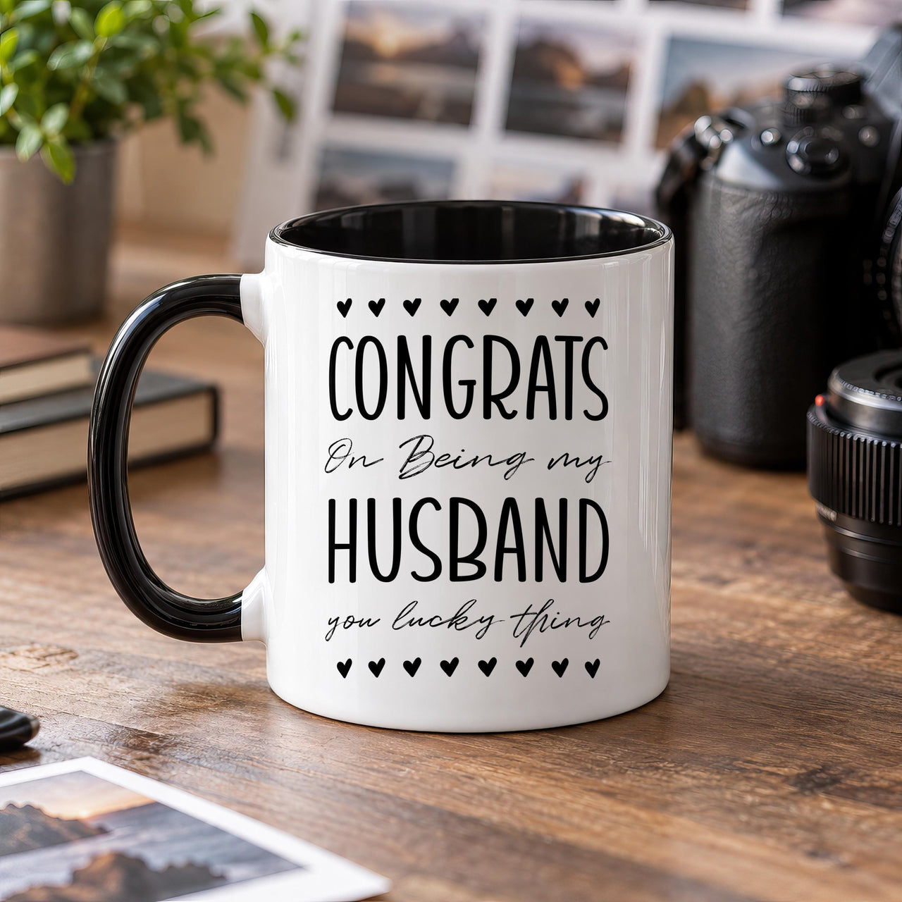 Congrats on Being My Husband Ceramic Mug - detail 6