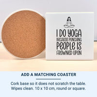 Funny Yoga Ceramic Mug - detail 3
